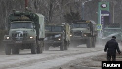 Российский военный транспорт, иллюстрационное фото 