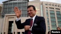 Istanbul Mayor Ekrem Imamoglu (file photo)